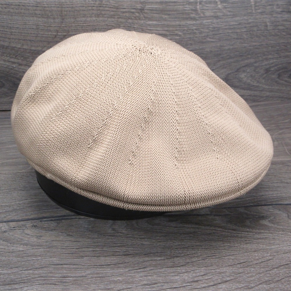 Dorfman Pacific Co Newsboy Hat Ivy Flat Cap Mens Tan Beige Classic Scally Driver